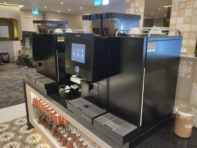 SATS Premier Lounge Changi Airport T1 Review: Gourmet Coffee