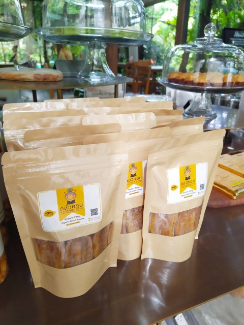 Patom Organic Living Bangkok - Organic Baked Banana