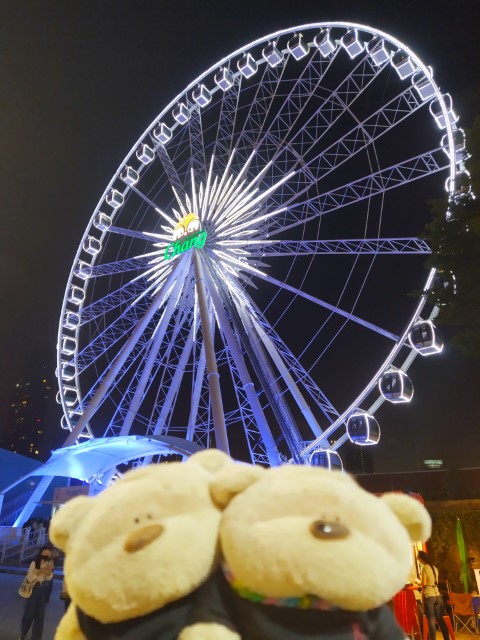 Iconic Ferris Wheel at Asiatique Riverfront Night Market