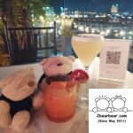 Whisky Sour (260 baht) and Charoenkrung (280 baht) at Top Knot Rooftop Bar and Restaurant at Hotel Once Bangkok