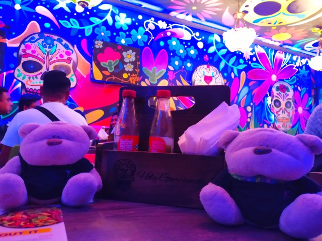 2bearbear at Level 2 of Holy Guacamole Penang Mexican Restaurant