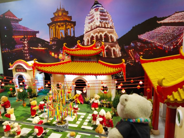 Chinese Temple Diorama TeddyVille Museum Batu Ferringhi
