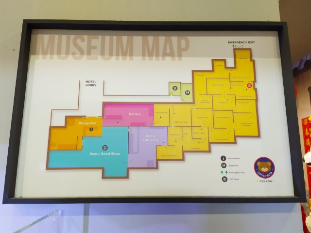 TeddyVille Museum Batu Ferringhi Map