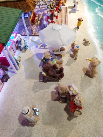 Batu Ferringhi Beach Diorama @ TeddyVille Museum Penang