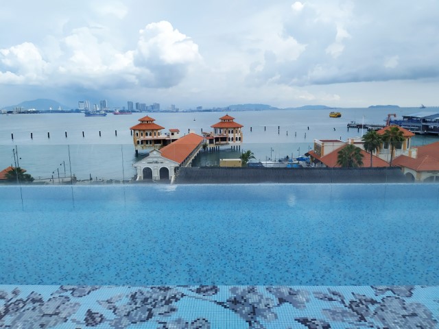 Views from Prestige Hotel Penang Infinity Pool