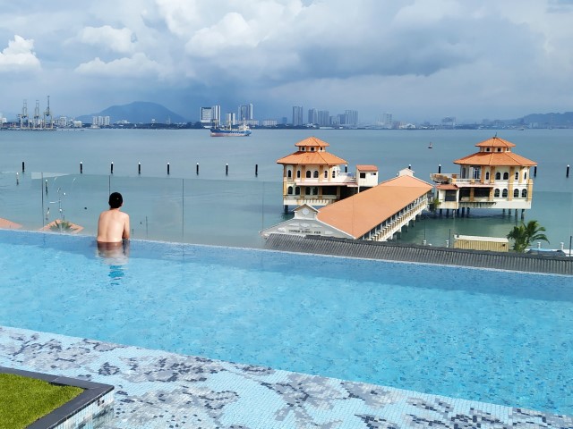 Prestige Hotel Penang Roof Top Infinity Pool Review