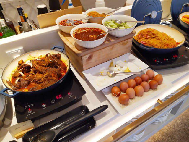 Prestige Hotel Penang Breakfast Buffet (Chicken Curry Bee Hoon and Nasi Lemak)