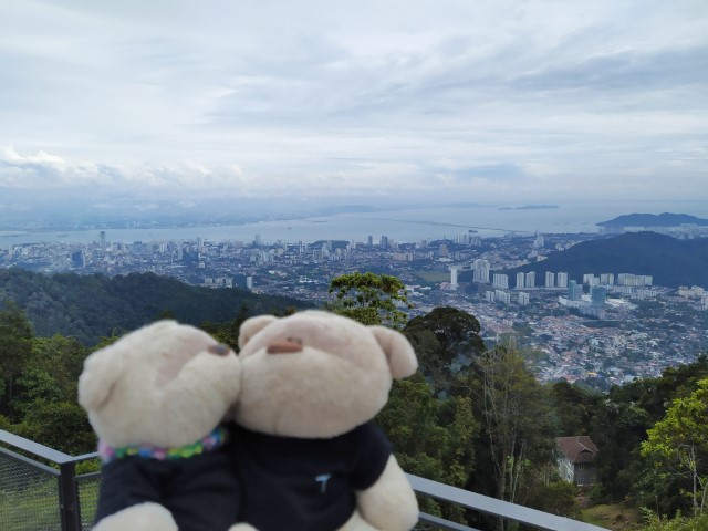 Best views from Penang Hill Gallery @ Edgecliff