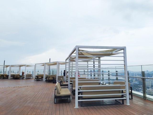 Cabanas at the 68th Floor of the Top Penang