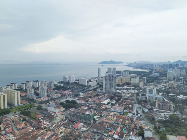 Views from The Top Penang / Top View Restaurant (68th Floor) - Penang Bridge