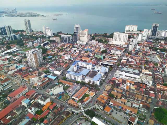 Views from The Top View Restaurant Penang