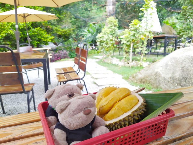 Musang King (87RM - $26SGD) from 2 Acres Cafe Penang