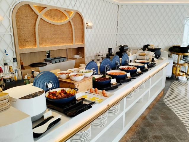 Prestige Hotel Penang Breakfast Buffet Spread (Asian / Western Cuisine) at The Glasshouse