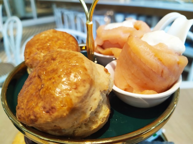 Prestige Hotel Penang Afternoon Tea Review - Scones and Smoked Salmon
