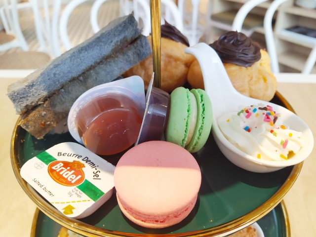 Prestige Hotel Penang Afternoon Tea Review - Macarons, sandwiches and puffs