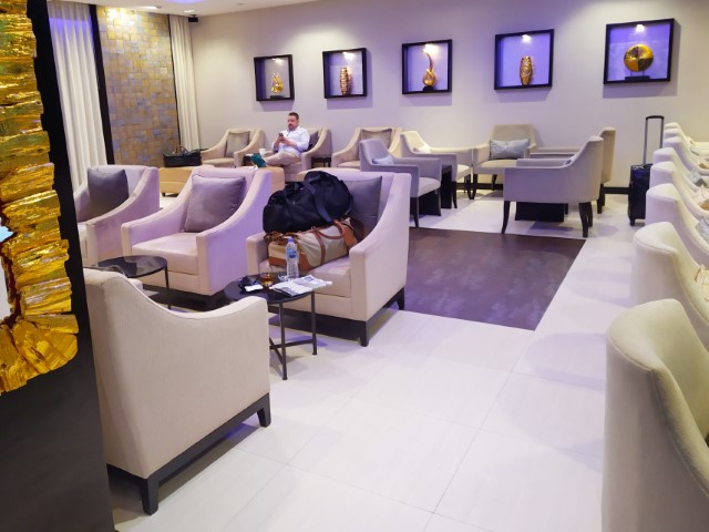 Inside Oman Air First & Business Class Lounge Review