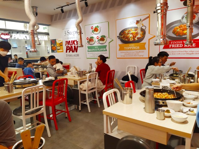 Paik's Pan Interior at Hanoi VINCOM Centre Cau Giay