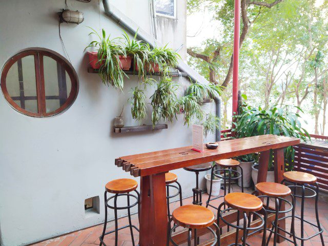 Standing Bar Hanoi Outdoor Seats at Level 2