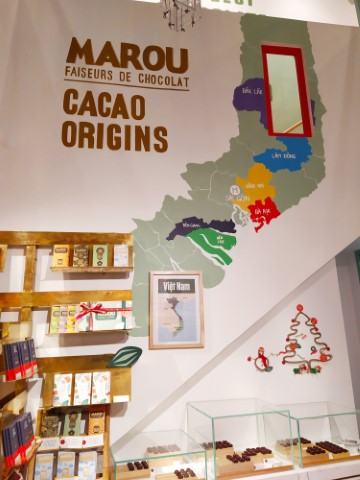 Maison Marou sources its cacao from all across Vietnam