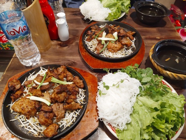 Bun cha that came with the 2 hours massage at La Belle Vie Spa Massage Hanoi
