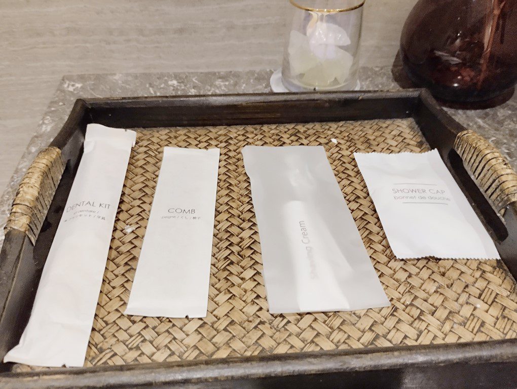 Changi Lounge - Bathroom Amenities