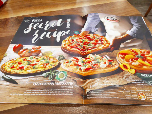 The Pizza Company Vincom Times City Pizza Menu