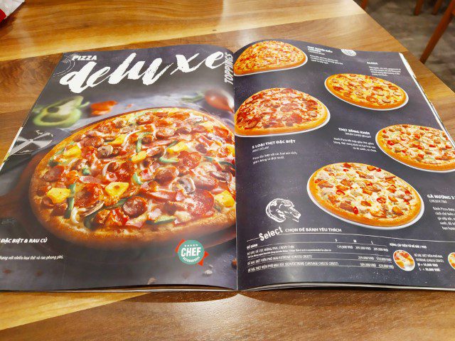 The Pizza Company Vincom Times City Deluxe Pizza Menu