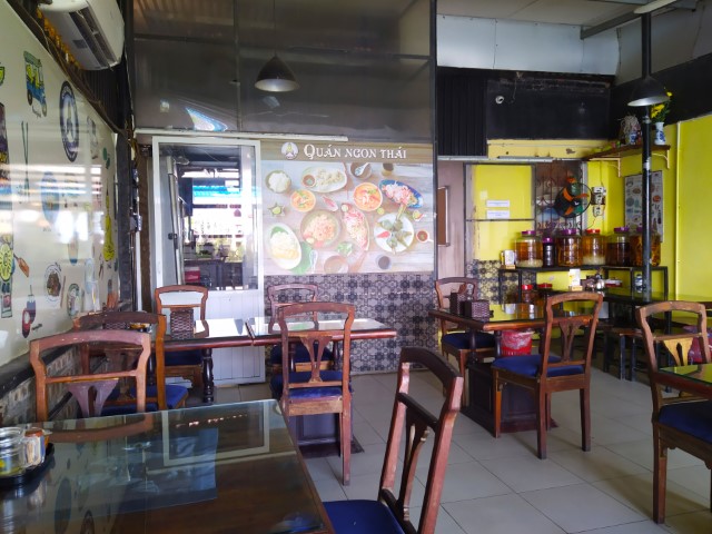 Inside Sawasdee Quan Ngon Thai Restaurant Hanoi