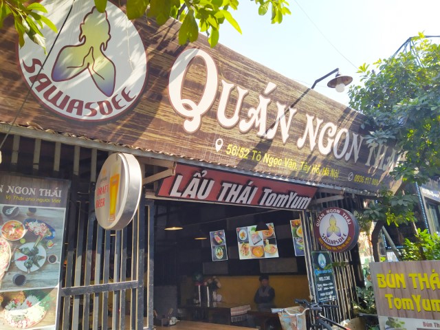 Sawasdee Quán Ngon Thái Restaurant Hanoi Review