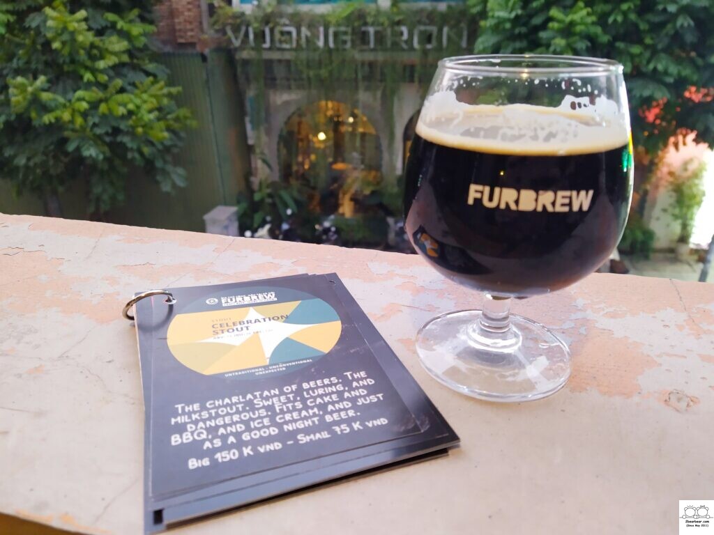 Celebration Stout The Box Bar Hanoi (formerly known as Furbrew Craft Beer)