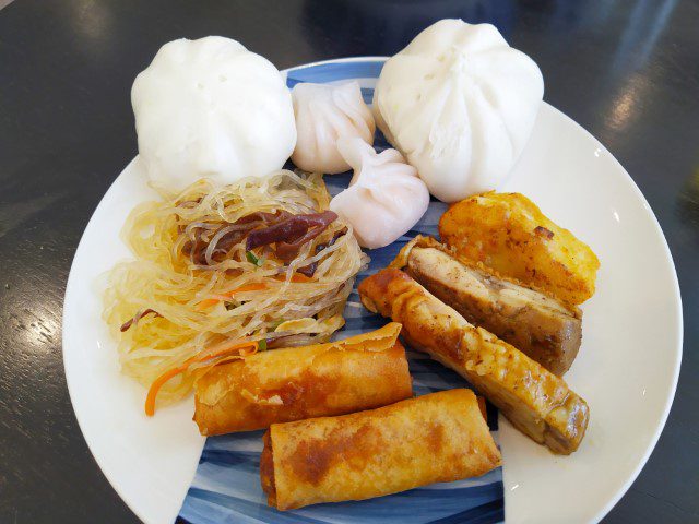 What we had at Song Hong Business Lounge Hanoi Noi Bai International Airport - Dim Sum, Asian Fare