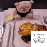 SQ Business Class from Singapore to Auckland Book The Cook Menu - Lobster Thermidor