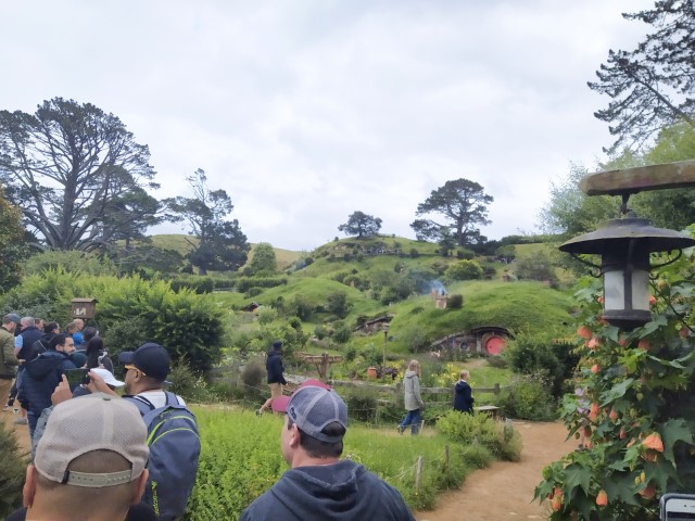 First glance of the Shire of the Hobbiton Movie Set