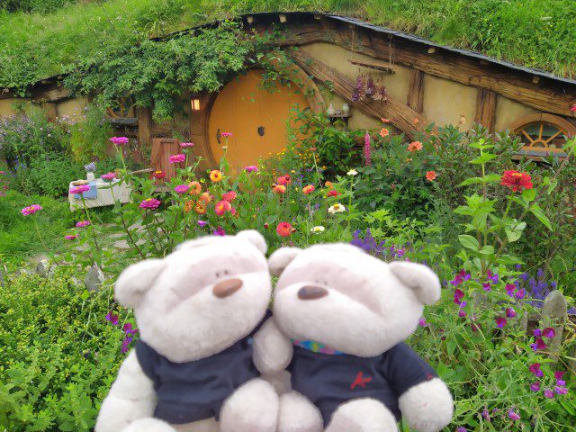 Hobbit Hole at Hobbiton New Zealand