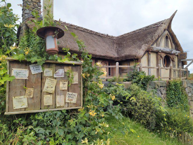 Green Dragon Inn at the Shire inside Hobbiton New Zealand