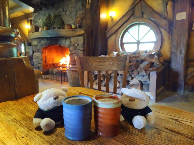 Amber Ale at The Green Dragon Inn Hobbiton, The Shire