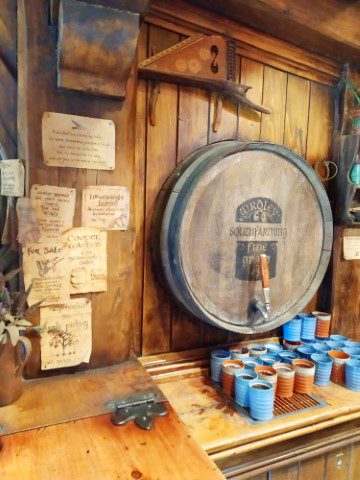 Ales available at the Green Dragon Inn Hobbiton