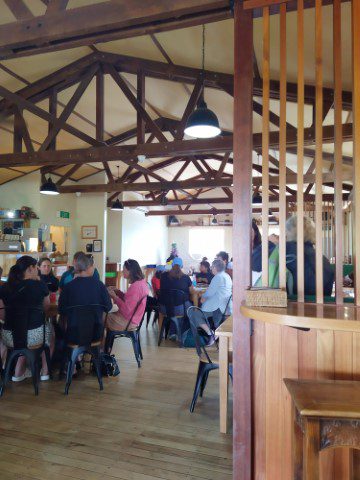 Inside the Shire's Cafe Hobbiton