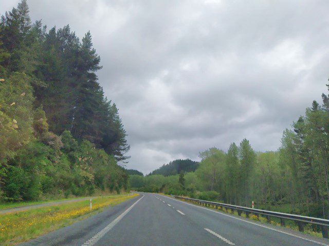 Enroute to Huka Falls Taupo from Rotorua