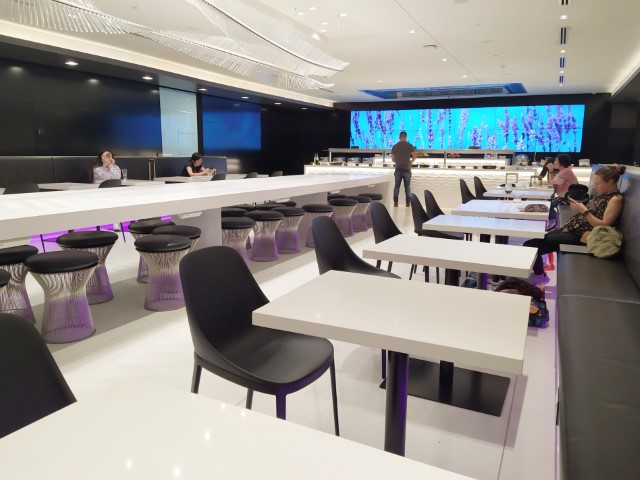 Air New Zealand Lounge Auckland Airport Review - Dining Area