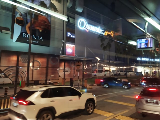 Queensbay Mall Penang (enroute from Penang Airport to George Town)