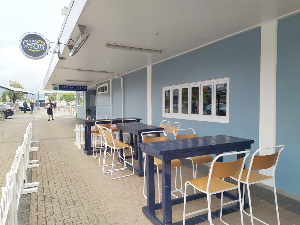 Cornerstone Taphouse Taupo External Seats