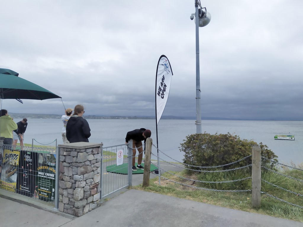 Lake Taupo Hole-In-One Challenge - Platform located 102m (111 yards) away