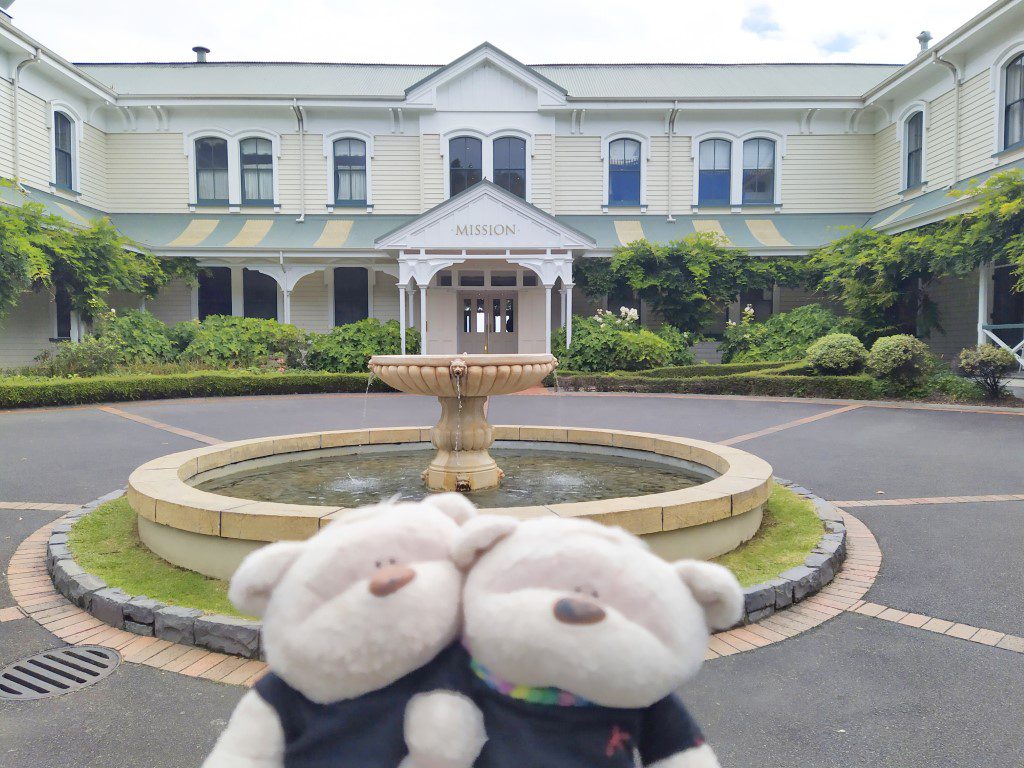 Entrance of Mission Estate Winery Napier