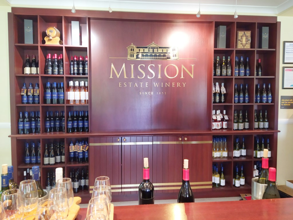 Interior of Mission Estate Winery Napier