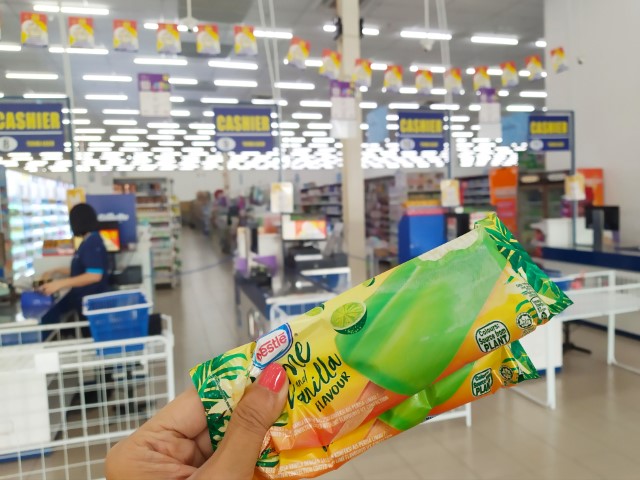 1RM Lime and Vanilla Ice Cream from TF Value Mart Penang