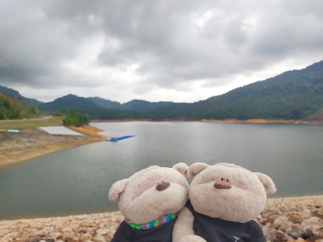 2bearbear at Telok Bahang Dam Penang