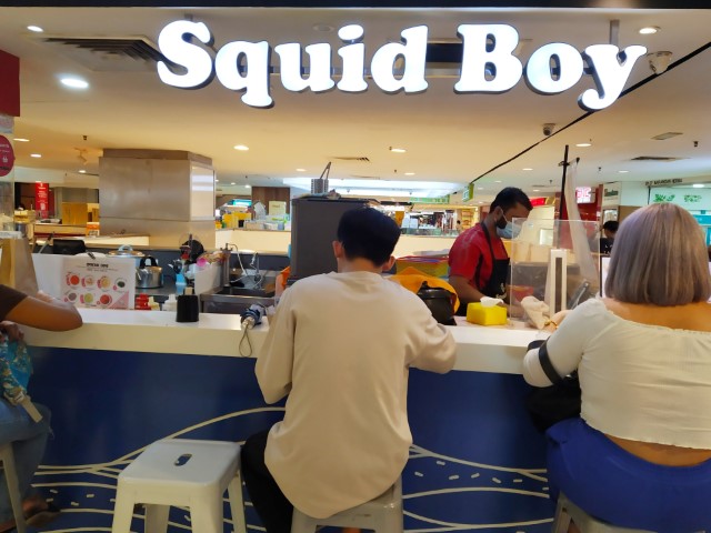Squid Boy at Gurney Plaza Penang