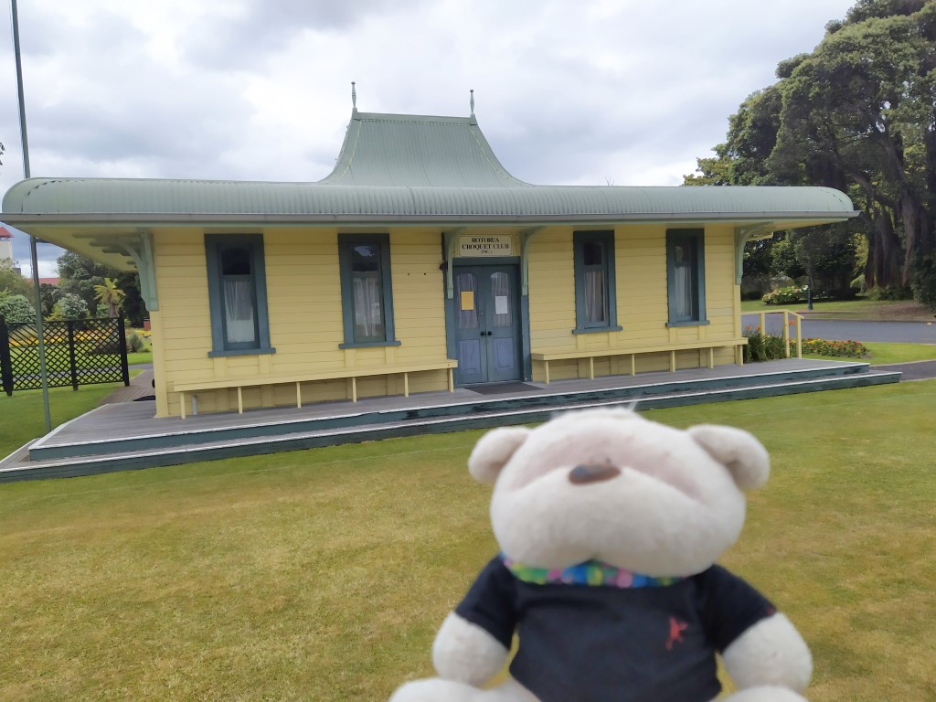 Beautiful structures at Government Gardens Rotorua New Zealand