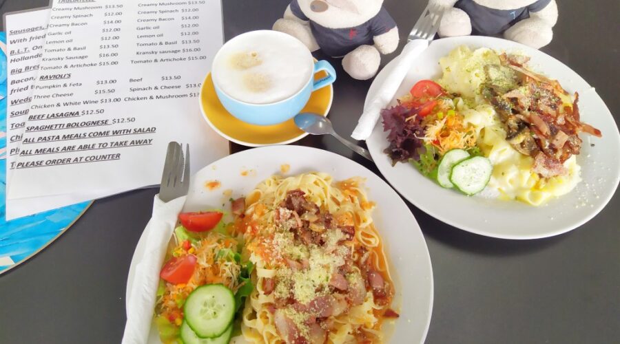 Heavenly Pasta Bulls Mushroom Tagliatelle, Tomato and Artichoke Fettuccine and Flat White Review